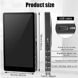 Phone Selfie Monitor Screen Wireless Magnetic Mount Vlog Phone Rear Camera Selfie WiFi Bluetooth Connection for Selfie Live