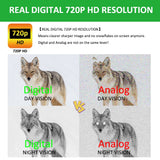 Megaorei M2A Professional Telescope Camera Kit Infrared Night Vision Monoculars for Hunting Support 39mm~49mm Rifle Scope