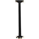 10X 90 Degree Pci-E Pci Express 1X To 1X Slot Riser Card Converter Extender Ribbon Adapter Extension Cable Pci-E X1