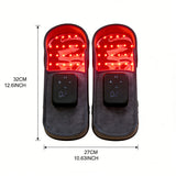 Red Light Therapy Slippers for Foot Pain Relief Joint Arthritis Swollen Feet Wireless Infrared Therapy Shoes Portable Home Use