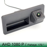 For Audi Q5 For Volkswagen Touareg 7P touareg 2 MK2 2011~2018  AHD 1080P 170° Trunk Handle Car Reverse Rear View Parking Camera