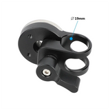 Camera Rod Clamp With ARRI-Style Rosette M6 19Mm Studio System Rod Clamp For Enhanced Camera Stability And Precision A