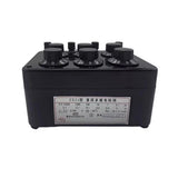 High-Precision Resistance Box, Adjustable DC Multi-Decade Resistor 0-99999.9Ω ZX21