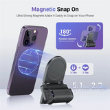 Camera Tripod Adapter Handle Selfie Holder Wireless Shutter 1/4" Tripod Adapter For Iphone 15-13 Pro Max Selfie Vlog