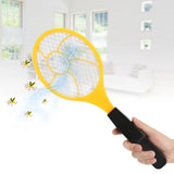 Three layer Electric Fly Mosquito Swatter Bug Zapper Racket Insects Killer