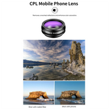10 In 1 Mobile Phone Lens Kit 22X Telephoto Lens Fisheye Lens+Wide Angle Macro Lens+CPL Filters For All Smartphones