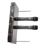 Takstar TS-7200 2-channel VHF wireless handheld dynamic microphone for karaoke/outdoor activity 140m operating range