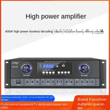 High power home amplifier KTV stage conference karaoke bass card pack/professional speaker Bluetooth amplifier
