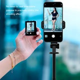 for iPhone Android Phones Rear Camera Selfie Vlog Live Wireless Bluetooth Monitor Portable Mini Smartphone Selfie Screen Display