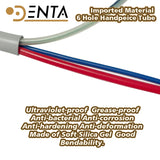 High Quality 6 Holes Lab Handpiece Tube Hose Fit Belmont Adeec Planmeca Lab High Speed Water Pipe Accessories Tools Parts