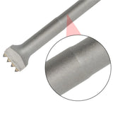 SDS Max 16-Teeth Carbide Tipped Bush Hammer Chisel Alloy Chisel Bushing Bit For Cement Concrete Stone DIY Project Tool