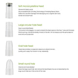 2 in 1 Electric Diamond Peeling Machine Facial Pore Cleanser Pen Vacuum Blackhead Removal Rechargeable Comedone Extractor