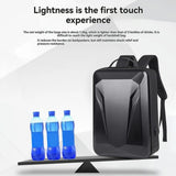Hard Shell Laptop Backpack Waterproof Travel Backpack Slim Gaming Computer Bag With Lock
