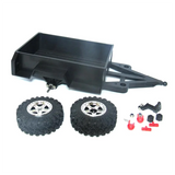 GW-RC Crawler Trailer With Hitch For MN WLP AUSTAR 1/18 RC Crawler Car RC Car Upgrade Parts