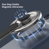 Adjustable 360° Rotation Mobile Phone Metal Magnetic Holder for Magsafe Detachable Strong Magnet Stand for iPhone 17/16