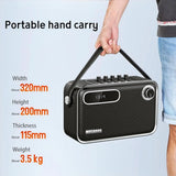 KaraBass 12K Professional Speaker High Power Home KTV Speakers TWS Portable Party Karaoke Sound Speaker With Microphone
