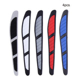 4pcs Car Door Edge Guard Strip Anti-collision Trim Side Mirror Protector