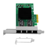 For Intel I350-T4V2 I350-T4 PCI-E Quad Port RJ45 Gigabit Server Adapter