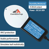 Outdoor Leaf Surface Temperature and Humidity Moisture Sensor Transmitter with RS485/4-20mA/0-5V Output