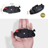 GW-Camera Quick Disassembly Waist Buckle CNC Strap Mount Clamp Holder For Micro SLR
