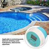 Monitor Smart  Meter Bluetooth Pool Monitor  CL EC  ORP Temperature 6 in 1 Smart Pool Water Quality Tester Bluetooth Pool