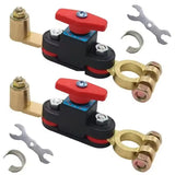 Dual Voltage Battery Master Cut Off Switch- 2 Set For Vehicle Power Management Systems