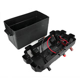 Motor Power Center Station Battery Box USB &amp 12V  Port Minnkota Trolling Battery Box Plastic Minnkota Trolling