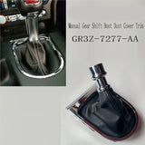 Exclusive Manual Gear Shift Boot Dust Cover Trim GR3Z7277AA For Ford Mustang 2015-2017 GR3Z-7277-AA