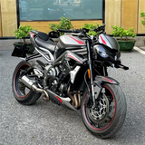 Motorcycle Front WING Spoiler Stabilizer Lower Lip For Street Triple 765 R/RS 765R 765RS 2023-2025