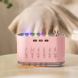700ml Air Humidifier USB Essential Oil Diffuser 7 LED Lights Aromatherapy Mist Maker Humidifier for Car Home Bedroom with Timer