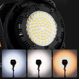 New 100W Studio Flash Light 6500K Bowens Mount LED Modeling Lamp Angle Adjust Strobe Light for Product