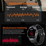 H89 Outdoor Sports Smartwatch Heart Rate Monitoring Bluetooth Calls 1.46 Inch AMOLED Blood Oxygen Health Monitor