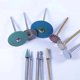 Premium Lithium Disilicate Polishing and Grinding Kit 3L04.2 Mounted Diamond Disc Stones Silicone Polishiers Popular Lab Tools