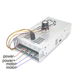 Forward and Reverse 0-100% Motor Speed Adjustable Regulator DC12-48V Motor Speed Controller 200A DC Brush Motor Speed Governor
