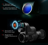NV710S 14X WIFI APP Digital Monocular Telescopes Professional 400M Infrared Night Vision Scope Sight with 35-48mm Sleeve