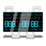 LED Display Board For Samsung Electric Range -Oven/Stove Multi-model For NE59R6631SS NE59N6630SS Fixes Blank Screen/Flickering