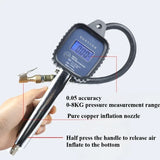 Tire Pressure Gauge Tire Inflation Gauge High-precision Electronic Digital Display Tire Pressure Gun Inflation Gauge