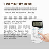 Electroacupuncture Stimulating Massager TENS Pulse acupuncture and moxibustion Therapy Output Patch Massager Promotes Relaxation