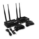 1080P 200M Wireless HDMI Video Audio Transmitter Receiver Extender 1TX 4RX Display Adapter for TV Box Laptop PC To TV Projector