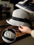 Professional Grade Solid Wood Hat Ironing & Shaping Mold Stand