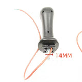 Mini Excavator Parts XCMG Yuchai LOVOL LONKING Revo 55/60/65/75-8/80 Rexroth joystick handle glue 1 key 14mm