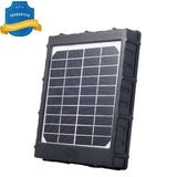 Trail Camera Solar Panel with 3W 8000mAh 5V 12V 9V 6V Output Solar Charger Kits for Security Camera Outdoor Use
