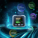 GW-BL110F Coulometer Battery Meter DC10-100V 0-100A Waterproof Battery Meter And Voltmeter For Electric Quadricycle
