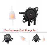 5X Fuel Pump For Kohler 17HP-25 HP Small Engine Lawn Mower Tractor, Gas Vacuum Fuel Pump With Fuel Filter