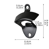 30pcs Vintage Bottle Cap Opener Wall Mount for Home Kitchen