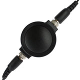 Baofeng UV-5R Walkie Talkie Tactical Round Big PTT Mic Earpiece Throat Headset Microphone NATO Plug for UV-82 888S Kenwood Radio