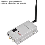 1.2G 1.5W Wireless Audio Video Transceiver CCTV Monitoring Transmitter Receiver