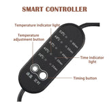 Eye Mask Massager Tourmaline Eye Electric Jade Stone Massage Heat Therapy Germanium Infrared Relaxation Health care Gift