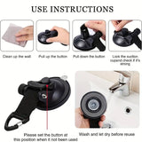 4Pcs Universal Car Suction Cup Anchor Securing Hook Tie Down Camping Tarp As Car Side Awning Outdoor Motorhomes Vans Accessories