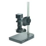 2.0MP USB Microscope Camera Industrial Microscopes USB Camera 100X Zoom Lens Table Stand Calibrator Measurement Camera